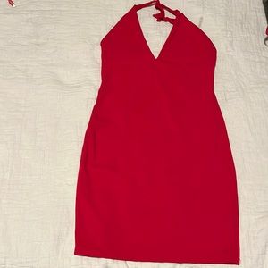 Red dress